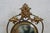 Antique French Napoleon III Gilt Brass Table Top Perfume Vanity Set & Mirror 10" For Sale - Image 4 of 18