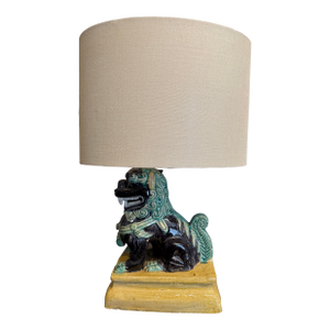 Antique Foo Dog Table Lamp