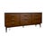 Bassett Vintage Mid Century Modern Bassett Walnut 3-Piece Bedroom Set – 9-Drawer Dresser, Highboy Chest & Nightstand. For Sale - Image 4 of 13