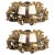 Portuguese Two-Light Sconces, 1700s, Set of 2 For Sale - Image 6 of 6