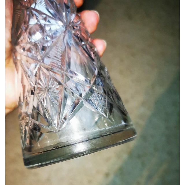 Liqueur Decanters in Cut Crystal Lagny Model from Baccarat, 1920, Set of 2 For Sale - Image 6 of 8