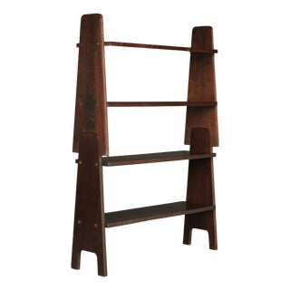 Mid-Century Freestanding Stackable Book Shelves, 1950s, Set of 2 For Sale