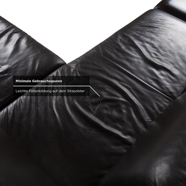 Leather Corner Sofa in Brown with Manual Function by Willi Schillig For Sale - Image 12 of 18