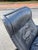 1990s Black Leather Ekornes Stressless Chair and Ottoman For Sale In Philadelphia - Image 6 of 12