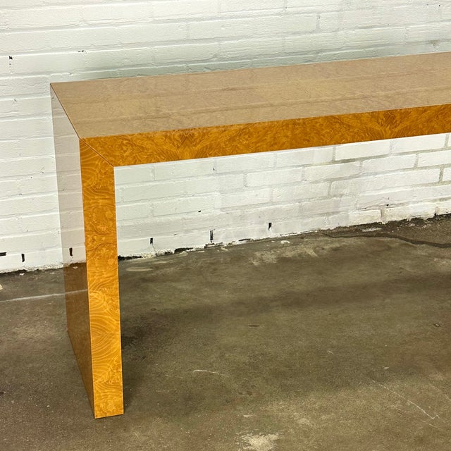 Console Table with Burlwood from Selva For Sale - Image 4 of 11