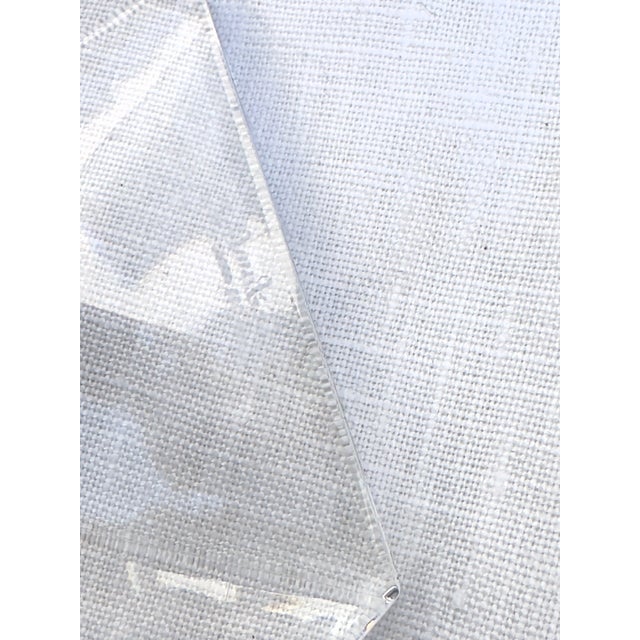 Contemporary Set of Val St. Lambert Crystal Candle Holders For Sale - Image 3 of 5