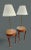 This Pair of Vintage Frederick Cooper Queen Anne Style Floor Table Lamps perfectly combines timeless elegance and...