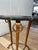 Maison Jansen Mid-20th Century Directoire Style Gilt Gueridon Table With Marble For Sale - Image 4 of 5
