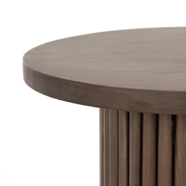 Four Hands Rutherford End Table - Reclaimed Ashen Brown For Sale In Austin - Image 6 of 7