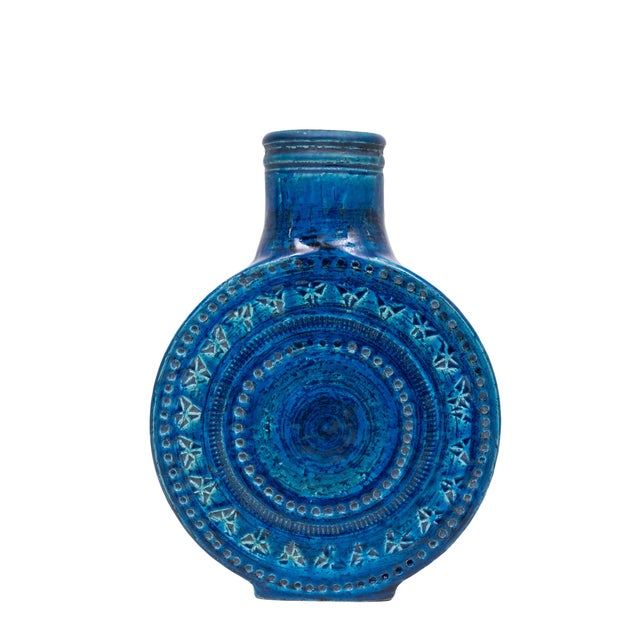 Rimini Blu Lollipop Vase by Aldo Londi for Bitossi, Italy, 1960s For Sale - Image 11 of 11