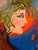1990s– Woman With Grapes & Butterflies – Original Figurative Artwork For Sale - Image 9 of 12