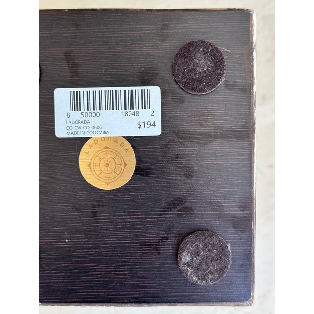 Wood Ladorada Coconut Coasters, Set of 6 For Sale - Image 7 of 9