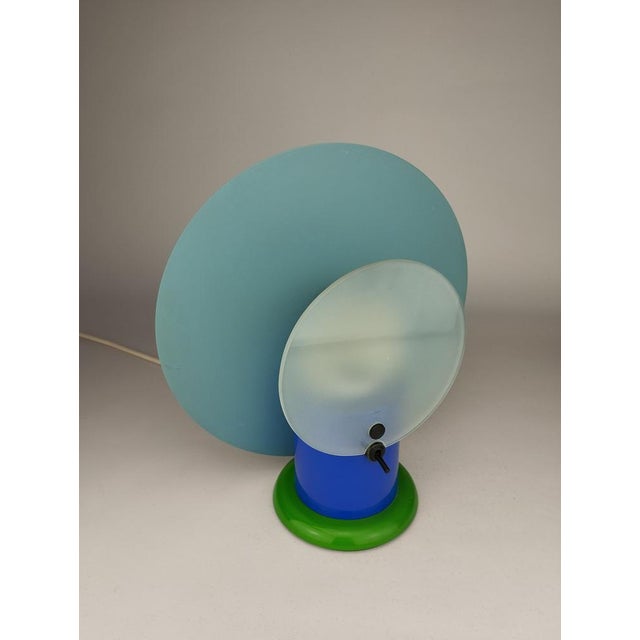 Round Table Lamp by Michele De Lucchi for Bieffeplast, 1983 For Sale - Image 6 of 15