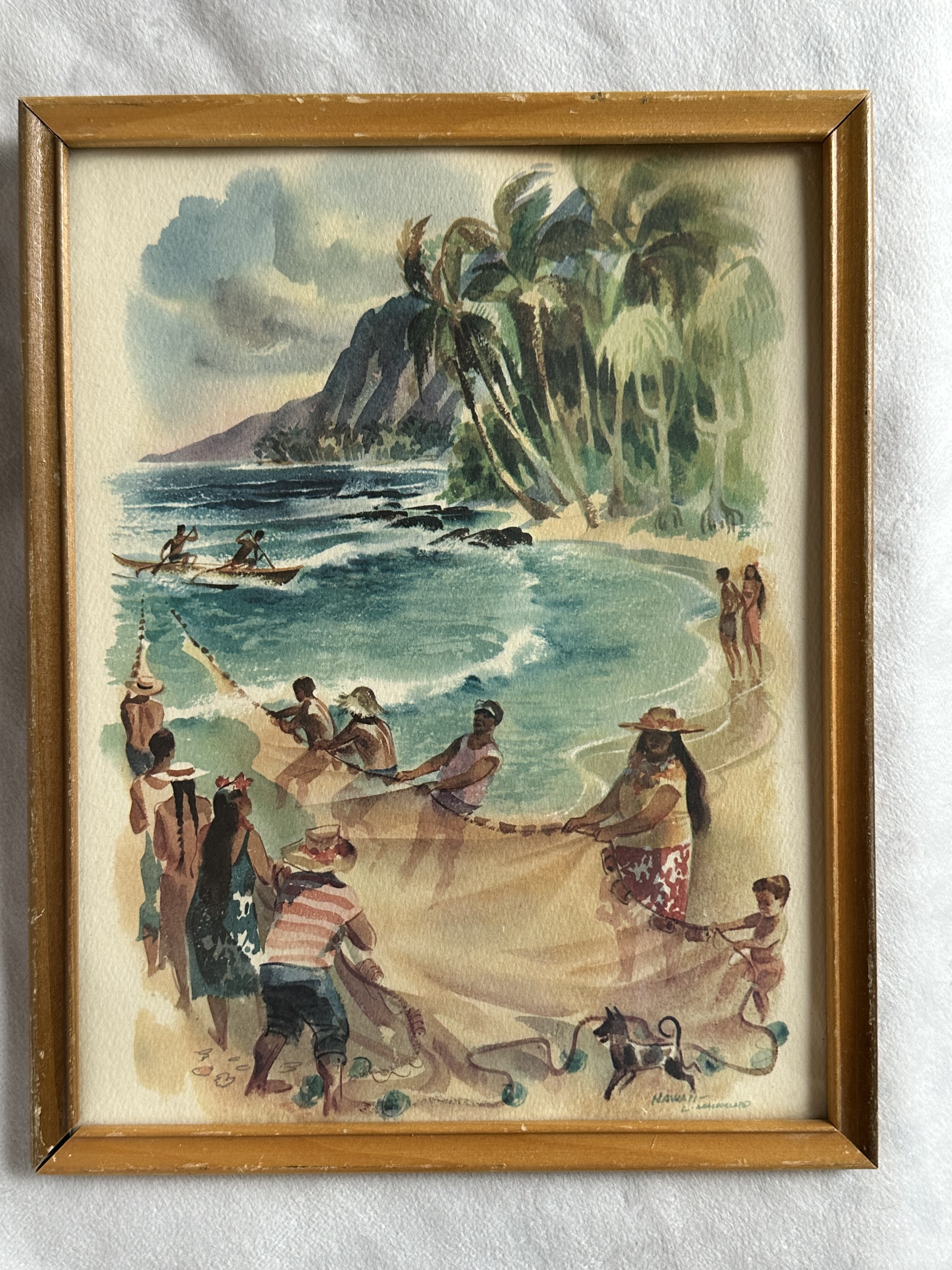 framed-ss-lurline-matson-lines