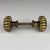 Metal Antique Brass Doorknob, Italy, 1920s For Sale - Image 7 of 14