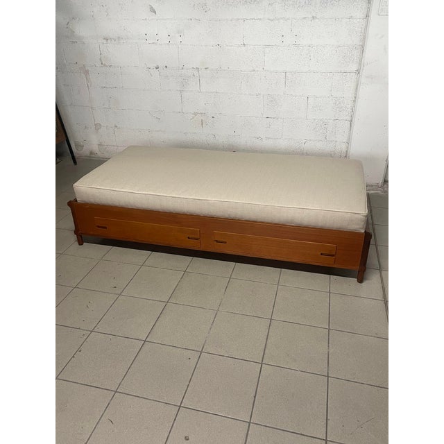 Daybed in Teak and Container Drawers, 1960s For Sale - Image 9 of 18