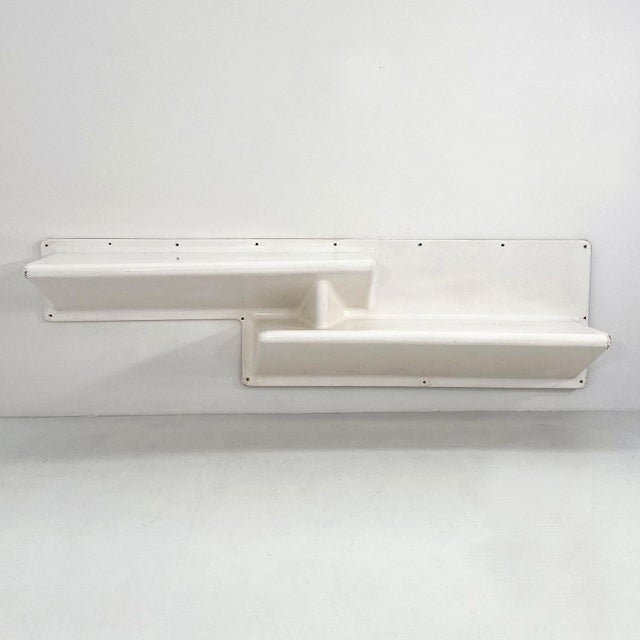 Fiberglass Wall Unit with Desk and Bench or Shelves from Club Med, 1970s For Sale - Image 13 of 13