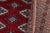 Red 1980s Tribal Bokhara Red/Taupe Hand Knotted Wool Rug For Sale - Image 8 of 9