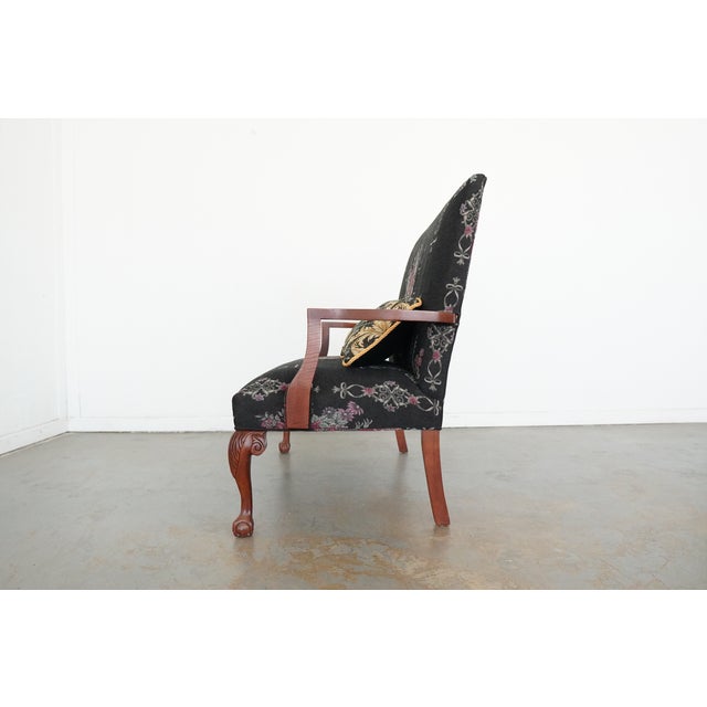 Black Vintage Gabberts Limited Edition Settee For Sale - Image 8 of 16