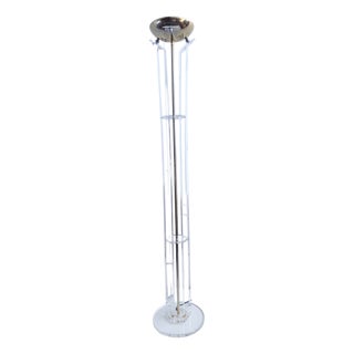 Hollywood Regency Halogen Floor Lamp, 1970s For Sale