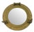 Ship Porthole Wall Mirror in Brass, 20th Century For Sale