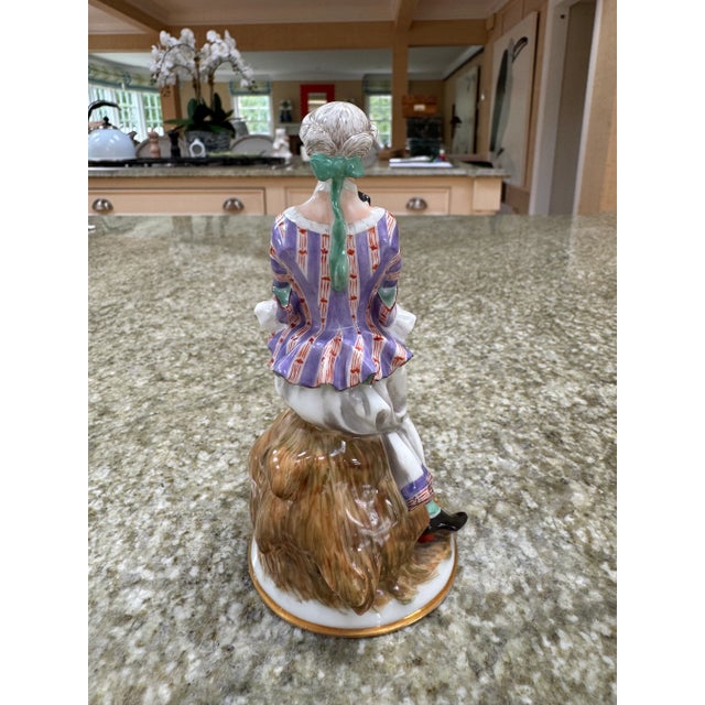 Bing & Grondahl A Bing & Grondahl Porcelain Figure Made in Denmark For Sale - Image 4 of 6