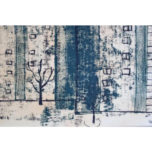 Contemporary Sigita Daugule, Houses, 2001, Oil on Canvas For Sale - Image 3 of 5