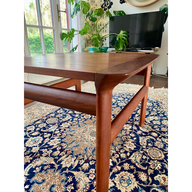 Vintage Teak Coffee Table from Komfort, Denmark, 1960s For Sale - Image 14 of 17