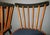 Mid-Century Dining Chairs with Splayed Legs and Navy Blue Seats, Set of 4 For Sale - Image 9 of 12