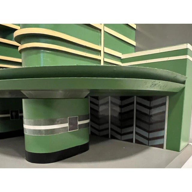 1990s, Pan Pacific Auditorium, Historic Art Deco Architectural Scale Model For Sale - Image 4 of 10