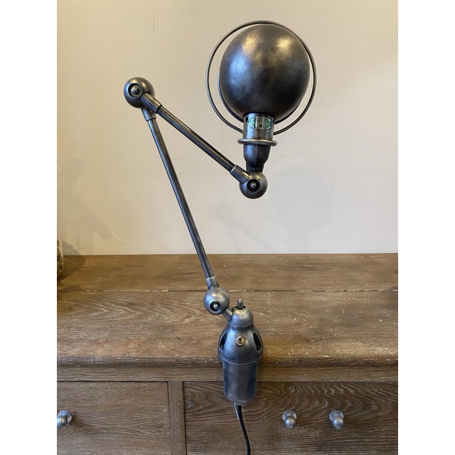 1950s Vintage Desk Lamp by Jean-Louis Domecq for Jieldé, 1950s For Sale - Image 5 of 18