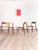 Dimensions: approx. 49 × 49 × 79 × 46 cm (width × depth × height × seat height) a very beautiful and rare set of four...