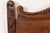 Wood Antique Victorian Carved Oak Full Size Bed, Circa 1890s For Sale - Image 7 of 14