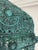 1950s Mediterranean Decorative Patina 3 Light Cluster Lanterns With Matching Chain and Canopy - Pair For Sale - Image 12 of 12