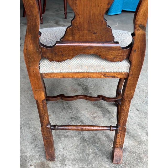Fine Set of 10 Early 18th Century Italian Dining Chairs For Sale - Image 9 of 9