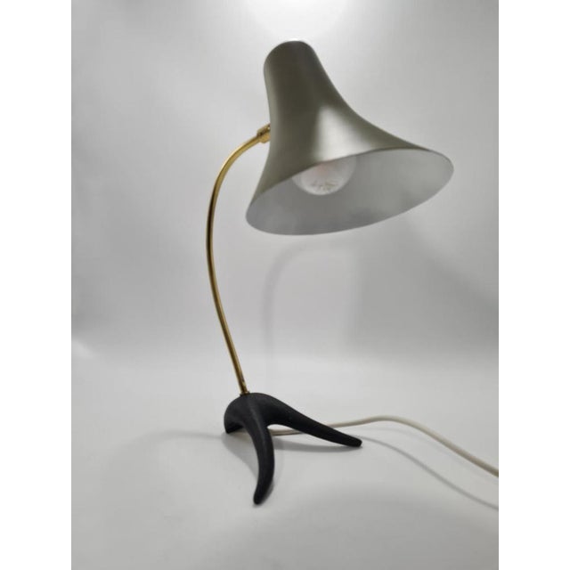 Mid-Century Modern Mid-Century Modern Table Desk Lamp, Europe, 1950s-1960s For Sale - Image 3 of 15