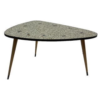 Mid-Century Mosaic Side Table, 1960s For Sale