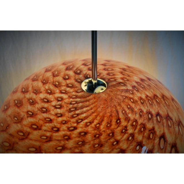 Mid-Century Glass Pendant, Germany, 1960s For Sale - Image 4 of 15