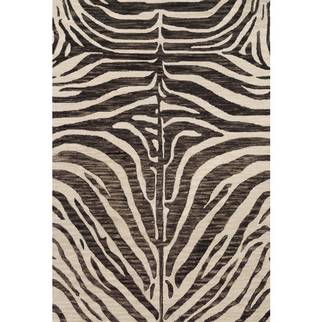 Loloi Rugs Loloi Rugs Masai Rug, Java / Ivory - 1'6"x1'6" For Sale - Image 4 of 4