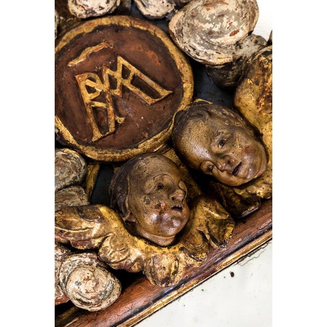 Rococo Painted Mirror, 18th Century For Sale - Image 13 of 14