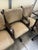 Tempo Tempo Furniture Bullseye Swivel & Tilt Caster Dining Armchair Arm Chair (Usa) -4 Available For Sale - Image 4 of 10