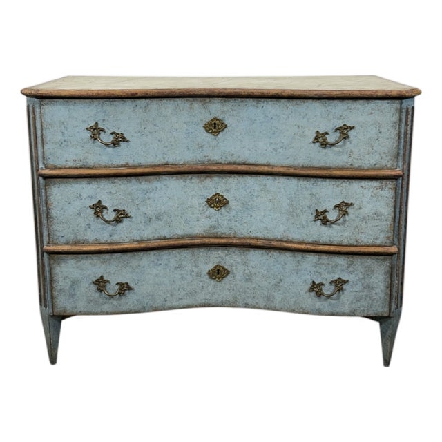 Swedish Neo-Rococo Chest of Drawers, 1890s For Sale