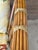 Tan Vintage Coastal Organic Modern Pencil Rattan Lounge Chairs – Pair For Sale - Image 8 of 12