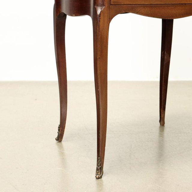 Wood Mahogany Side Table, France, Early 20th Century For Sale - Image 7 of 10