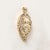 Modern 14k Gold Lady Goddess Portrait Cameo Pendant For Sale - Image 3 of 6
