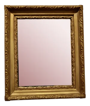 Antique Gilt Wall Mirror, 1890s