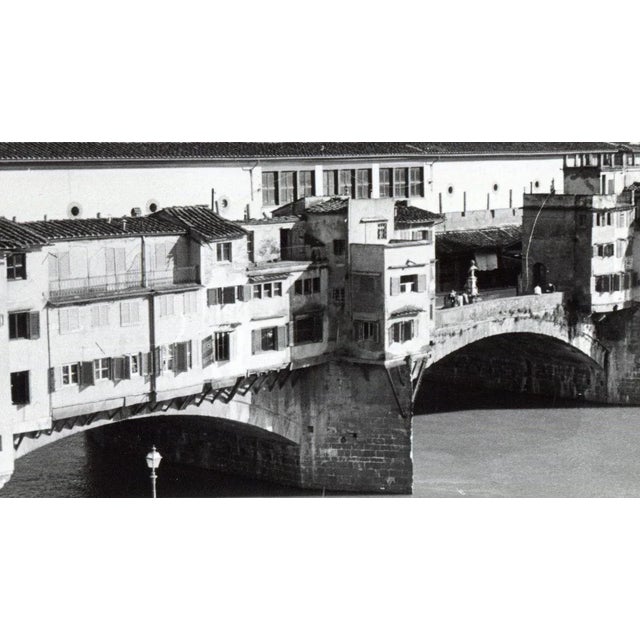 Florence Ponte Vecchio Italy, 1954 For Sale - Image 3 of 6
