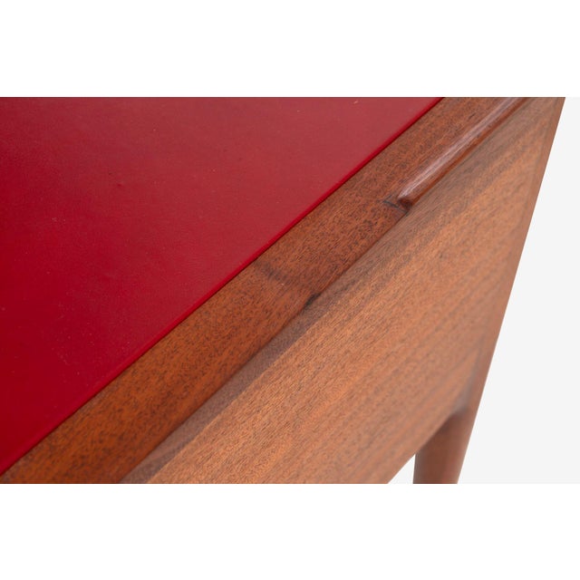 Edward Wormley for Dunbar – Rare Vanity and/or Writing Desk, Circa 1945 For Sale - Image 15 of 16