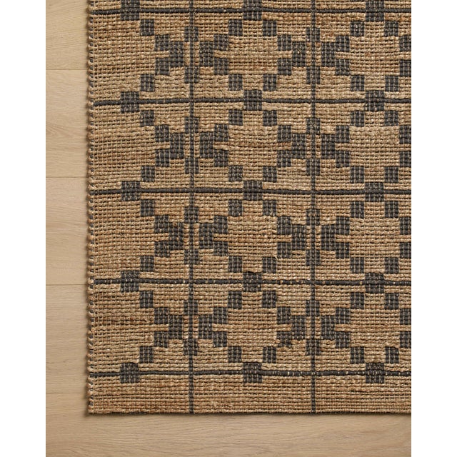 2020s Chris Loves Julia x Loloi Judy Natural / Graphite 9'-3" x 13' Area Rug For Sale - Image 5 of 6