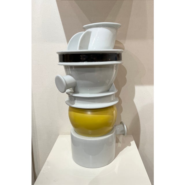 Ettore Sottsass Euphrates Vase by Ettore Sottsass for Memphis, 1983 For Sale - Image 4 of 8